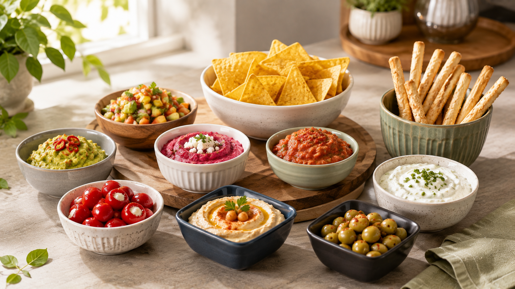 Dip- & Snackschalen
